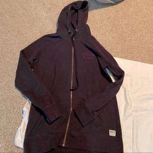 Roots Canada size XL purple tunic sweatshirt